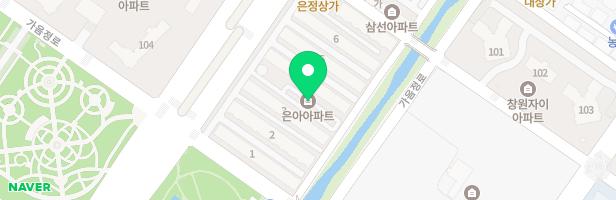 창원 은아아파트 지도 이미지