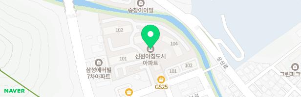 신원아침도시 놀이터 지도 이미지