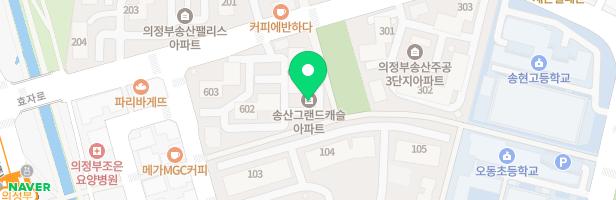 송산 그랜드캐슬놀이터 지도 이미지