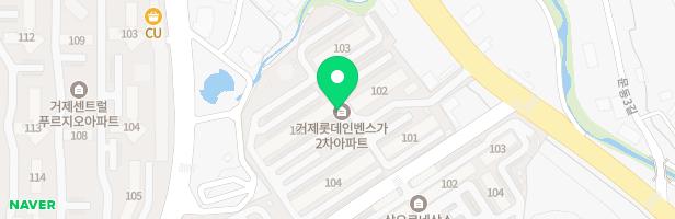 거제2차롯데인벤스가아파트 지도 이미지