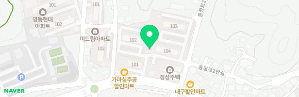 영동 가마실 103동 놀이터 지도 이미지