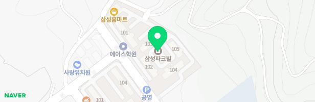 삼성파크빌아파트 어린이놀이터2 지도 이미지