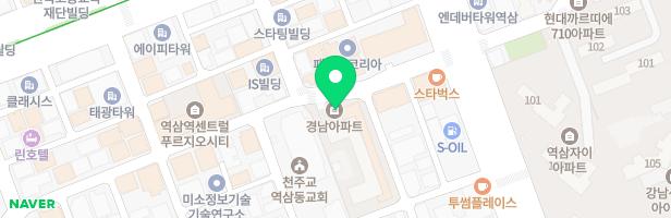 역삼 경남아파트 놀이터 지도 이미지