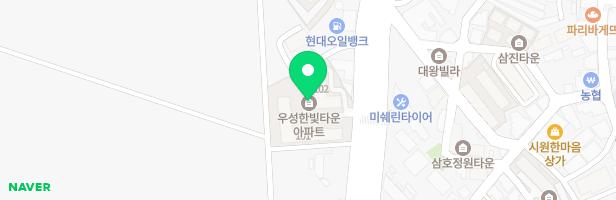 우성한빛타운 내 놀이터 지도 이미지
