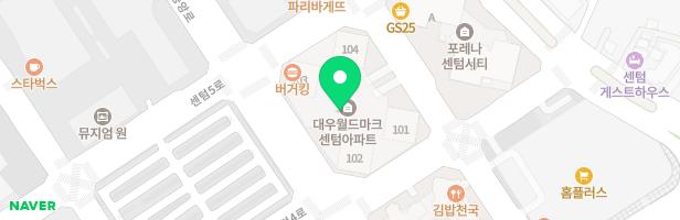 월드마크센텀 지도 이미지