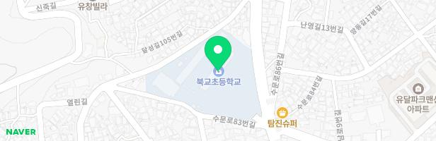 목포북교초등학교 놀이시설 지도 이미지