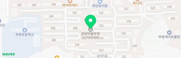 목천부영1차아파트 119동 앞 놀이터 지도 이미지