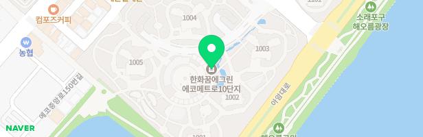 한화에코메트로아파트 1002동 놀이터 지도 이미지