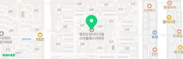 명지 극동스타클래스 어린이놀이터3 지도 이미지