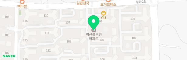 청당2공원 지도 이미지