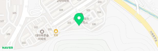 문동동삼오르네상스아파트 지도 이미지