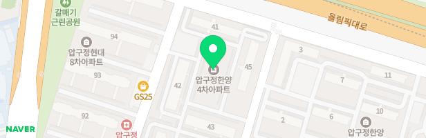 한양2단지 43동 앞 어린이놀이터 지도 이미지