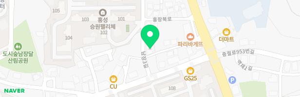 홍성어린이집 놀이터 지도 이미지
