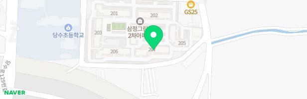 삼정APT 207동 지도 이미지