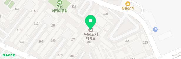 목동1단지아파트 127동 놀이터 지도 이미지
