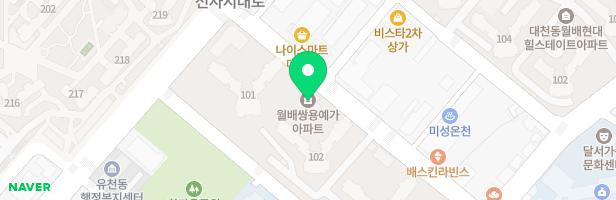 월배쌍용예가 101동 뒤 놀이터2 지도 이미지