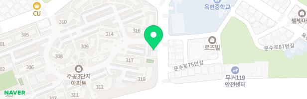 옥현으뜸마을 주공3단지 312동놀이터 지도 이미지