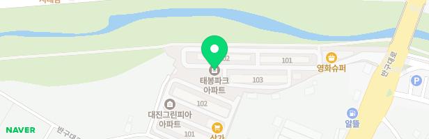 태봉파크맨션 앞 놀이터 지도 이미지