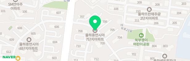 율하휴먼시아7단지 어린이놀이터1 지도 이미지