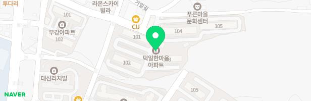 덕일한마음아파트 내 놀이터 지도 이미지