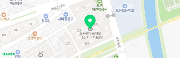 오색어린이공원 놀이터 지도 이미지