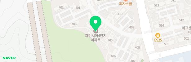 금암마을 휴먼시아4단지 놀이터1(410동 측면) 지도 이미지