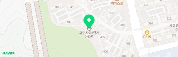 금암마을 휴먼시아4단지 놀이터3(복지관 내 옥상) 지도 이미지