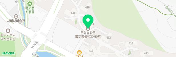 폭포동 4-2 현대힐스테이트아파트 422동 앞 휴게소2(물빛마당) 지도 이미지