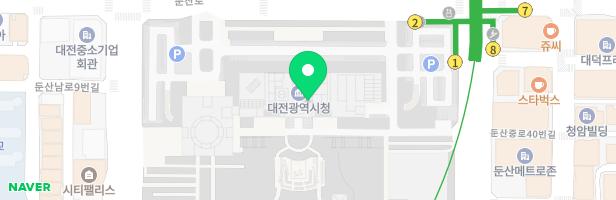 대전광역시청어린이집 놀이터 지도 이미지