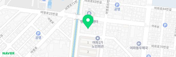 여좌어린이집 놀이터 지도 이미지