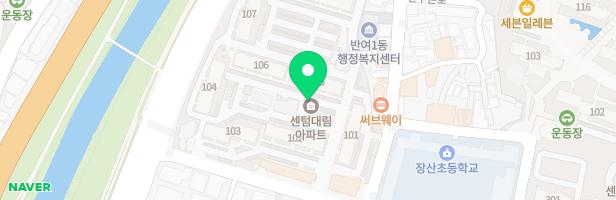 센텀대림아파트 110동 앞 놀이터 지도 이미지