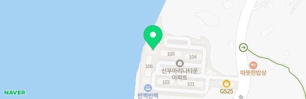 신우마리나타운 2(107동 옆) 지도 이미지