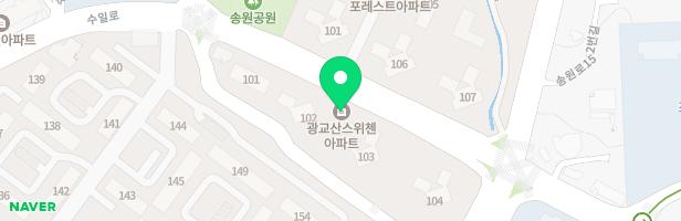 KCC스위첸아파트 102동  놀이터 지도 이미지