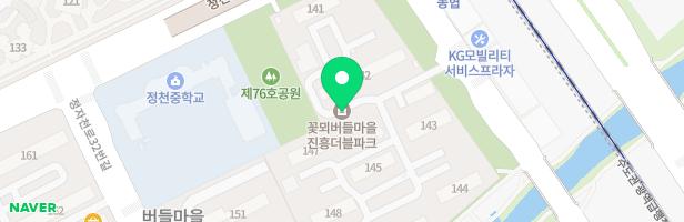 수원 꽃뫼버들진흥아파트 놀이터(141-142동 사이) 지도 이미지