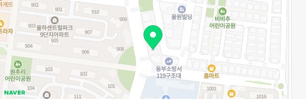 대구율원초 어린이놀이시설 지도 이미지