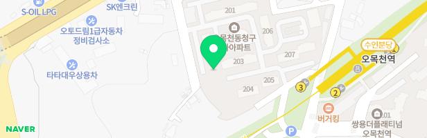 오목천동 청구2차아파트 어린이놀이터 (203동) 지도 이미지