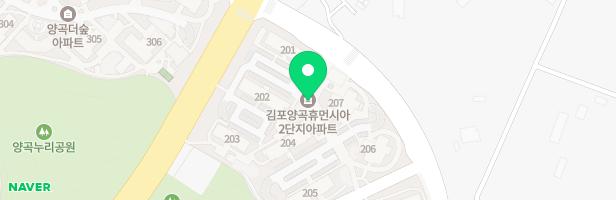 휴먼시아2단지 203동 뒤 어린이놀이터2 지도 이미지