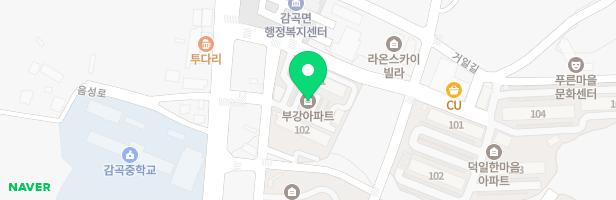 부강아파트 놀이시설 지도 이미지