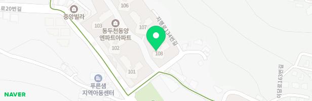 지행2주공2차아파트 203동 놀이터 지도 이미지
