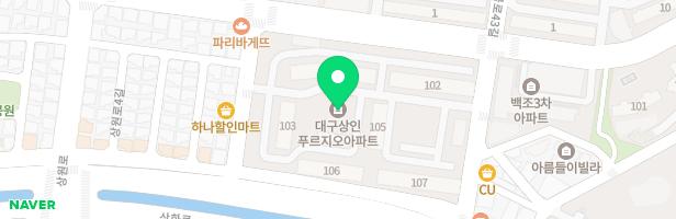 상인푸르지오 어린이 놀이터 2 (105동 놀이터) 지도 이미지