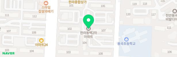 한라동백2차아파트 101동 놀이터 지도 이미지