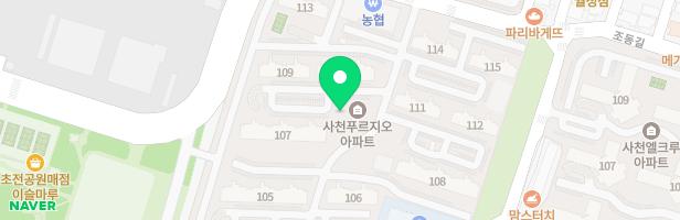 사천푸르지오(2) 지도 이미지