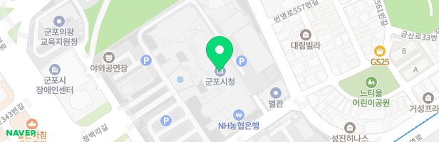군포시청어린이집 놀이터 지도 이미지