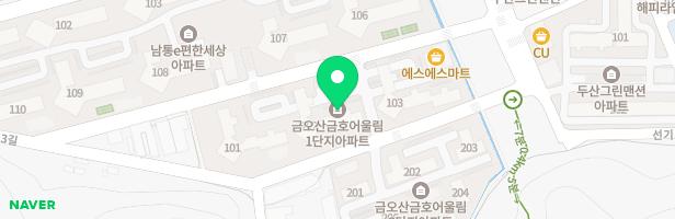 구미금오산금호어울림APT-1단지 지도 이미지