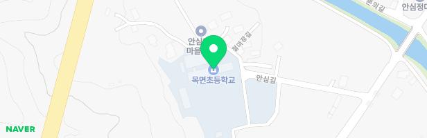 목면초등학교 병설유치원 놀이시설 지도 이미지