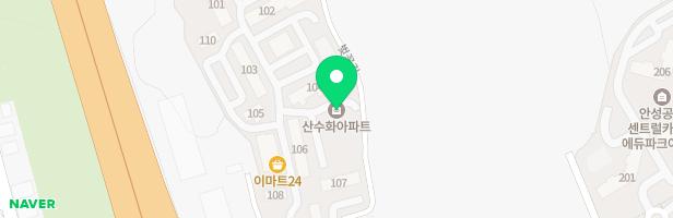 산수화아파트 1놀이터(102동) 지도 이미지