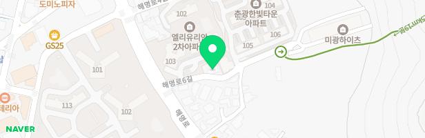 방울방울어린이집 놀이터 지도 이미지