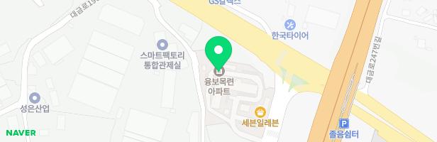 융보아파트 내 놀이터 지도 이미지