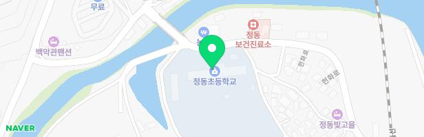 정동초등학교 어린이놀이시설 지도 이미지