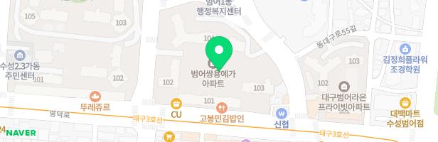 쌍용예가 아파트 어린이놀이터1 지도 이미지